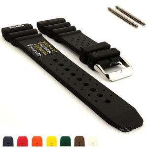 silicone watch strap