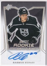 2021-22 Upper Deck SPx Rasmus Kupari Rookie Signatures