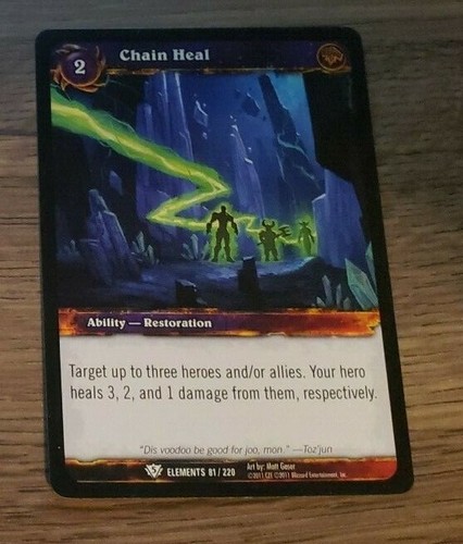 World of Warcraft WoW TCG War of the Elements Cards /220 - YOU PICK - Picture 57 of 137