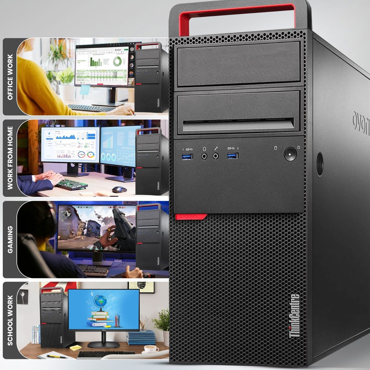 最終値下げ）ミニタワーディスクトップPCWin10Core i7 6700-RRL ダブル 