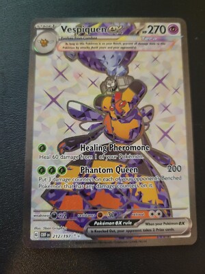 vespiquen ex pokemon card value RR 051/108 SV3 Obsidian Flames Japanese AKIBA JUNKY ONLINE SHOP 30 / 2 Artist Pokemon - Vespiquen ex -
