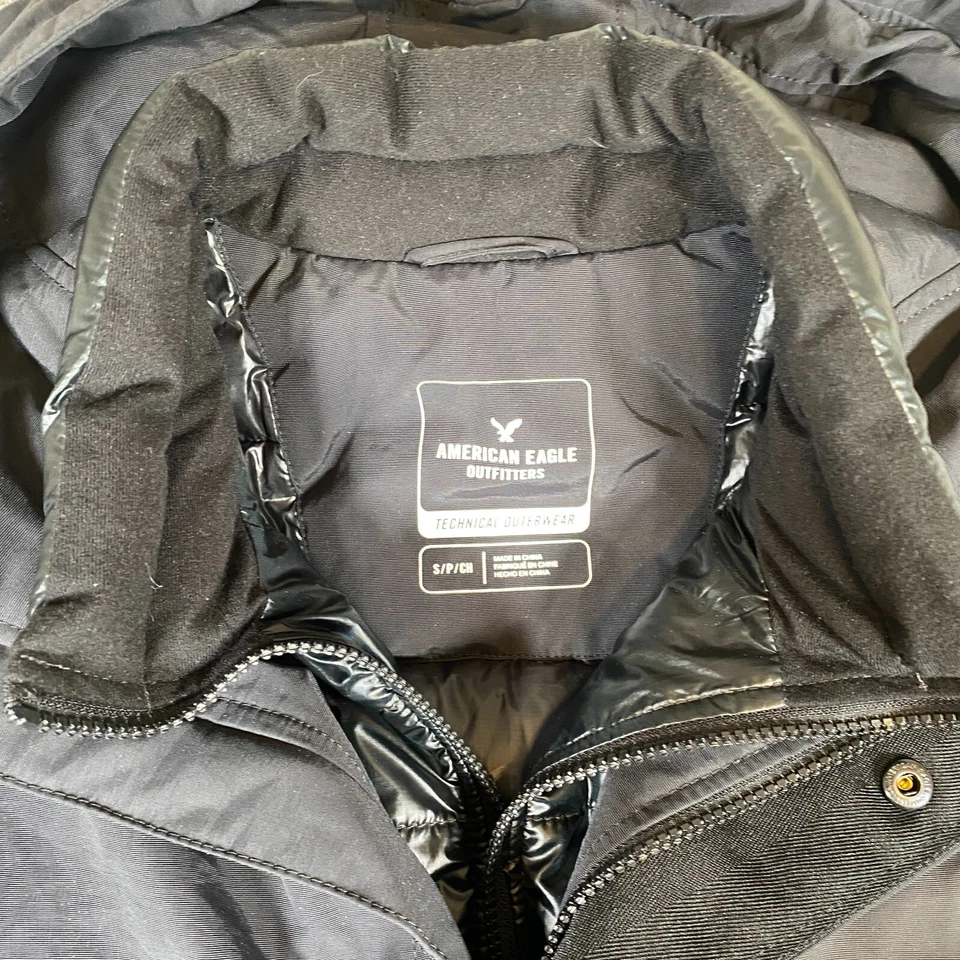 American Eagle Jacket Womens S/P Hooded Insulated Water Resistant Warm Winter - Image 2 of 4