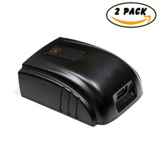 MaximalPower USB adapter for MILWAUKEE M18 18V Battery for Phone Charger 2 PK 