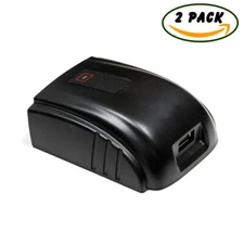 MaximalPower USB adapter for MILWAUKEE M18 18V Battery for Phone Charger (2 PK)