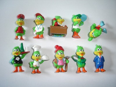 DUCKIES HOTEL DUCKS FIGURINES SET MARAJA - FIGURES COLLECTIBLES MINIATURES
