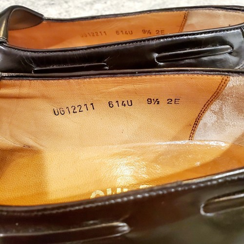 Salvatore Ferragamo Lucas Kiltie schwarz Leder Quaste Mokassin Loafer Gr. 9,5 EE - Bild 7 von 8