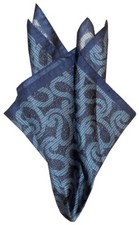 NEW ERMENEGILDO ZEGNA 100 SILK POCKET SQUARE HAND ROLLED SUIT POCHETTE