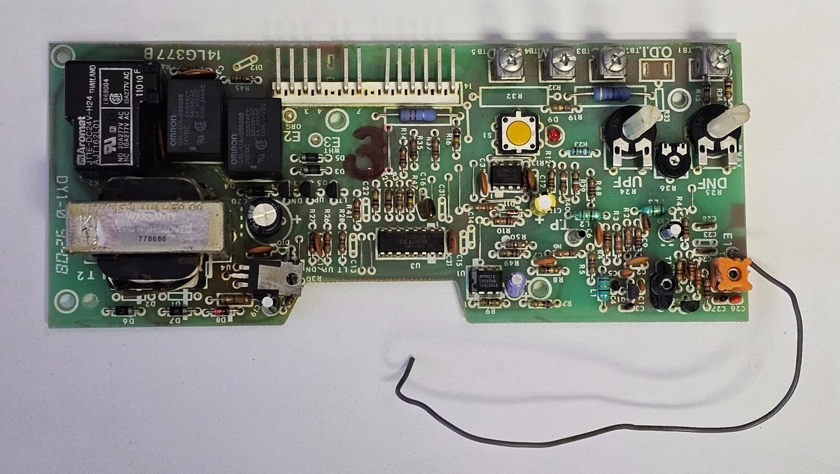 Liftmaster Chamberlain 41A3627 Garage Door Operator Circuit Logic