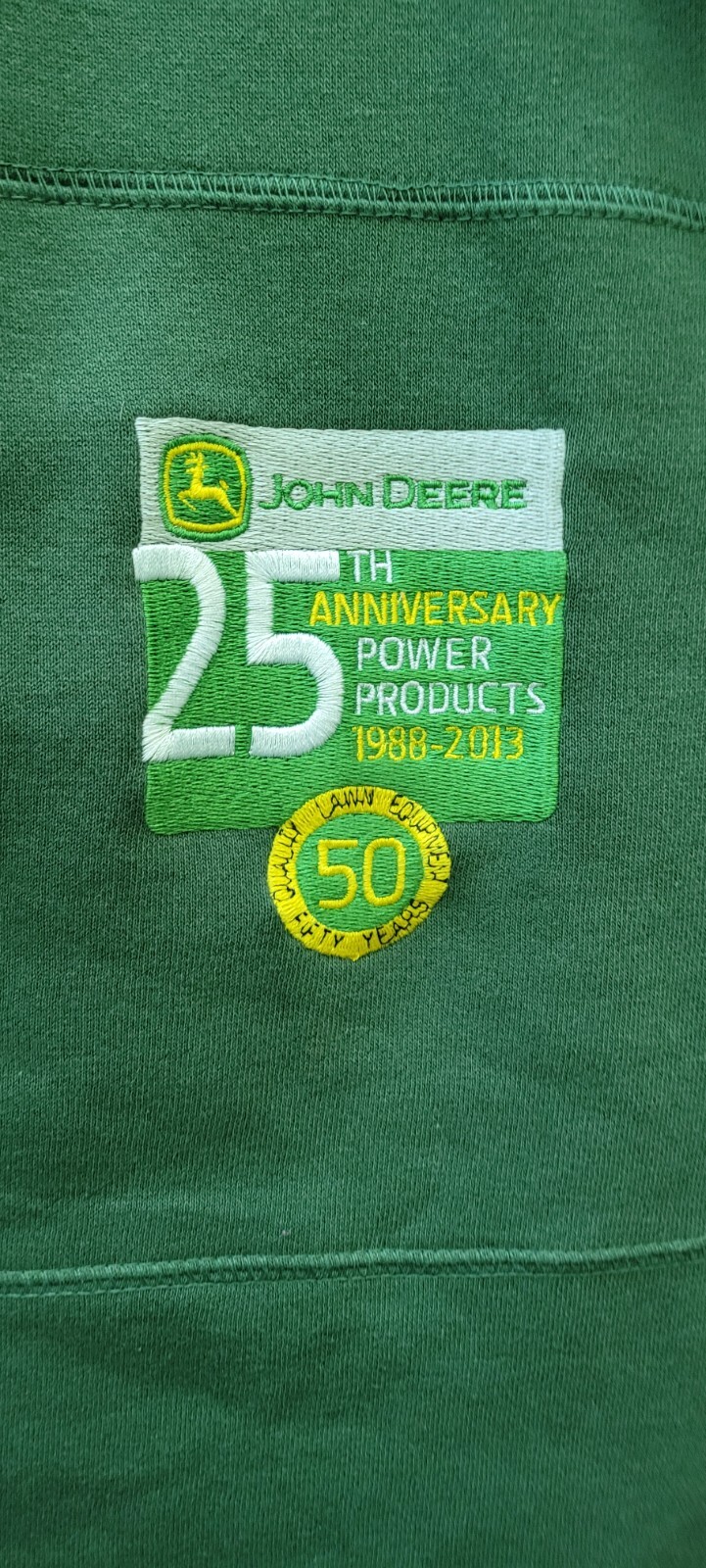 Authentic JohnDeere Quarter Zip Pullover jdpp - image 3