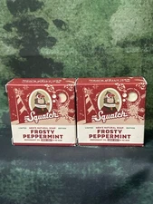 DR. Squatch Frosty Peppermint Holiday Soap (2) Organic Men’s Christmas Gift!
