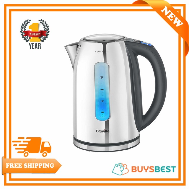 Breville VKJ846 Still Hot Illuminating Cordless Jug Kettle Stainless