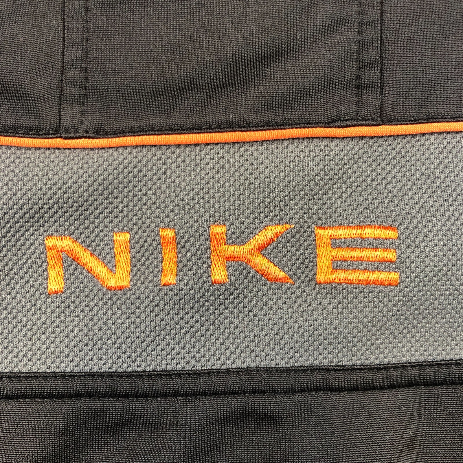 Nike Vintage 90s Track Jacket Grey Orange Dark Grey M image 6