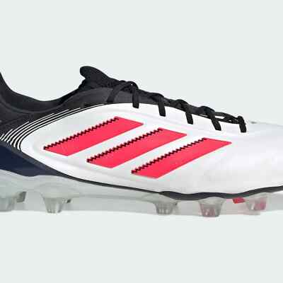 adidas Copa Pure 3 Elite HG/AG White Red Black ID9034 Men's US4