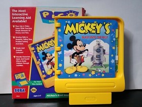 Disney's Mickey&rsquo;s Blast Into The Past (Sega Pico 1994) Game + Box - Tested