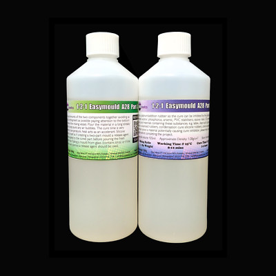 1-2-1 Easy Formbau Silikon Gummi 1 kg Kit