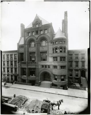 Brooklyn NY Germania Club Schermerhorn Street near Smith Street 1900 Old Photo
