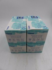 LOT OF 4 EXCEL DISPOSABLE EAR LOOP 3-PLY FACE MASKS 0503-FM388 FLUID RESISTANT