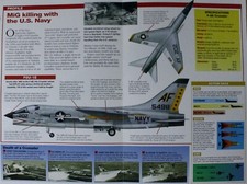 Vought Crusader Aircraft Picture Brochure Pam...