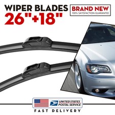 2618 Bracketless Windshield Wipers Blades Durable All Season Uj Hook Usa