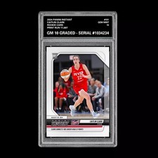 Graded 10 CAITLIN CLARK #191 RC ROOKIE Card 2024 Panini Instant Indiana Fever