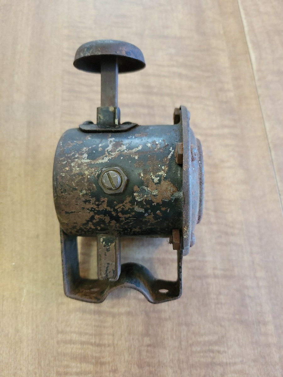Vintage Bicycle Motorcycle Horn Klaxon Type Plunger Adjustable