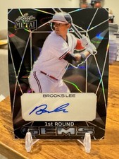 2024 Leaf Metal Baseball #/3 Brooks Lee Top Prospect RC Auto 1st Rd Gems 🔥📈