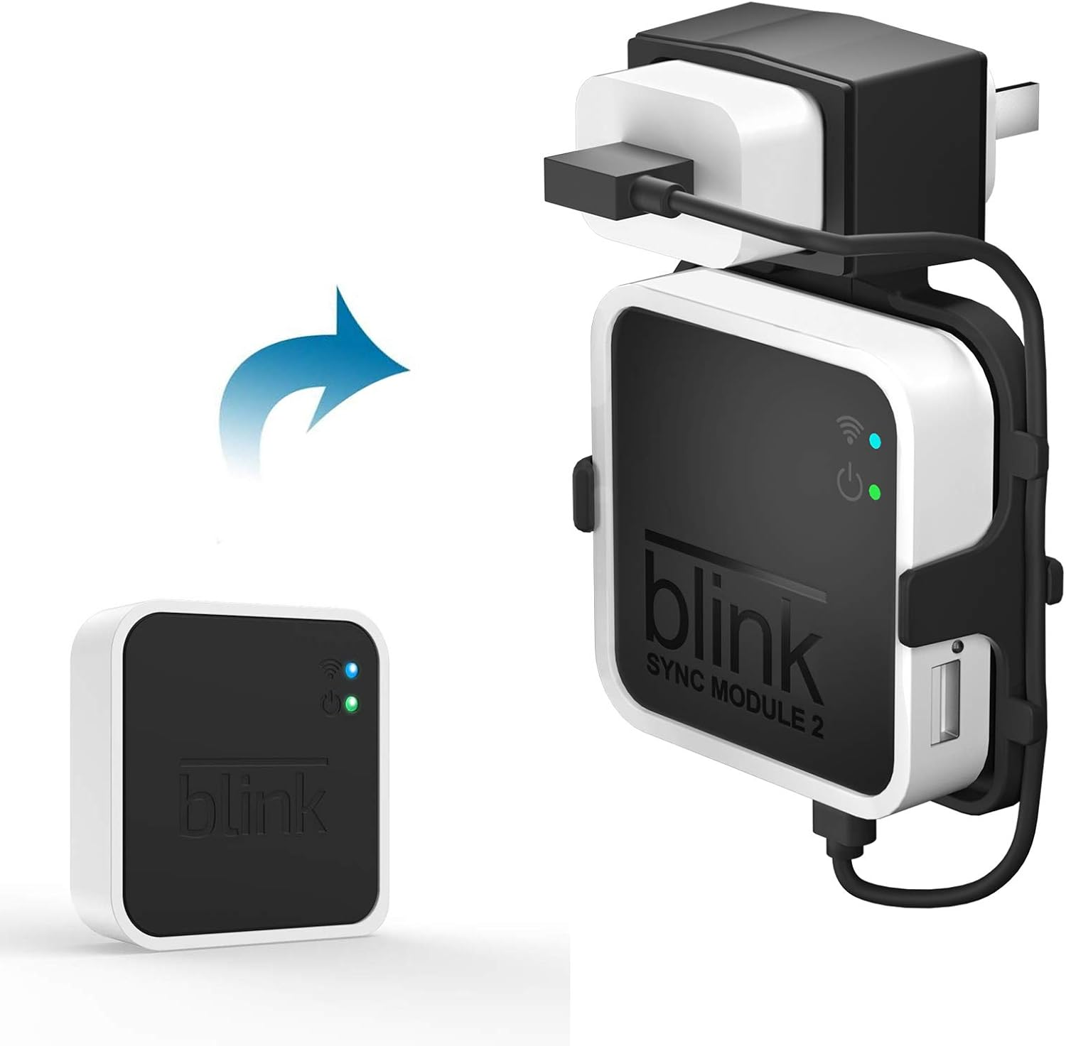 Outlet Wall Mount for Blink Sync Module 2, Simple Mounting Bracket Holder for Bl-image