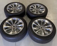 Like-New 20017-2020 21" Bentley Bentayga OEM Wheels w/Tires - 36A601025BPTD