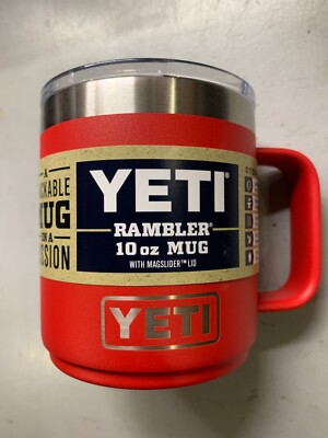 MULTIPLE COLORS YETI Rambler 10 OZ Mug with Magslider LID (CHOOSE