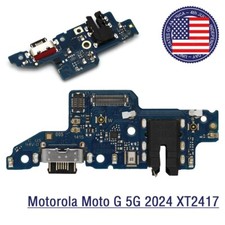 USB Charging Port Board Dock Connector  MIC For Motorola Moto G 5G 2024 XT2417