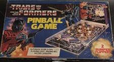 Transformers G1 RARE 1984 pinball Machine BOXED WORKING Lights And Sounds