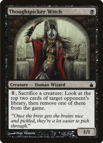 X4 Thoughtpicker Witch Ravnica City of Guild LP/NM Magic the Gathering DNA GAMES