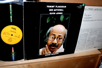 FLANAGAN & MITCHELL& ELVIN JONES: SUPER SESSION JAPAN PRESS ENJA 28MJ3001 NMINT