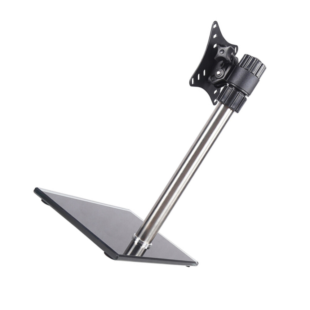 Vertical Laptop Monitor Stand with Desk Clamp for Space-Saving Setup