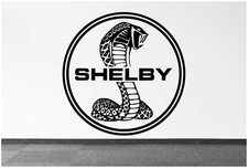Shelby Cobra Logo Mustang Large Wall Art Vinyl Decal 22 Your Choice Of Color