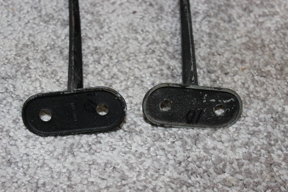 2 Espejos retrovisores interiores originales Triumph TR2, TR3 OEM vintage Foto 4 de 4