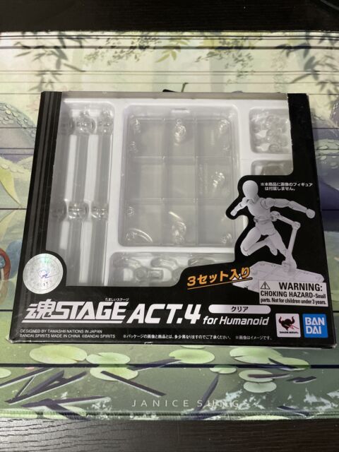 Tamashii Stage Act 4 for Humanoid Clear Stand Set of 3 Authentic Bandai USA for sale online | eBay