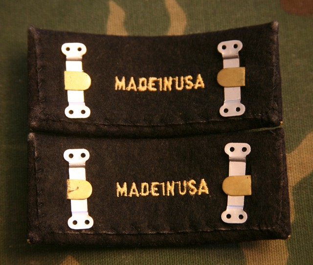 US ARMY 3 STAR LIEUTENANT GENERAL SHOULDER BOARDS REGULATION FULL SIZE 