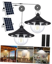 Solar Shed Light Outdoor Indoor 3000LM Solar Lights Daytime Available with 