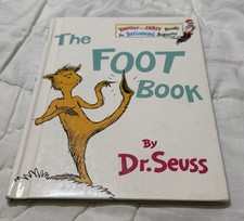 The Foot Book By Dr. Seuss Grolier Book Club Edition 1996 Hardcover