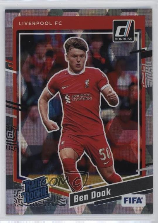 2023-24 Panini Donruss FIFA Rated Rookie Cubic Ben Gannon-Doak Doak #182 1j01