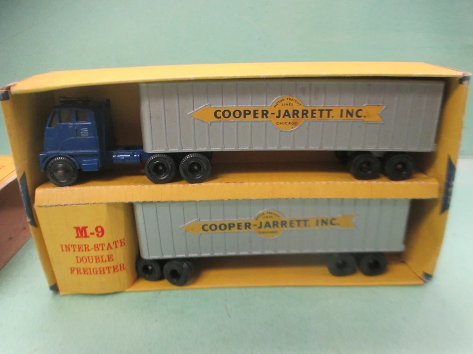 Matchbox Lesney M-9 Inter State Double Freighter MIB - Image 3 of 4