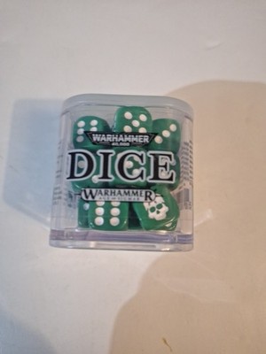 Warhammer 40,000/Age Of Sigmar Dice: Green
