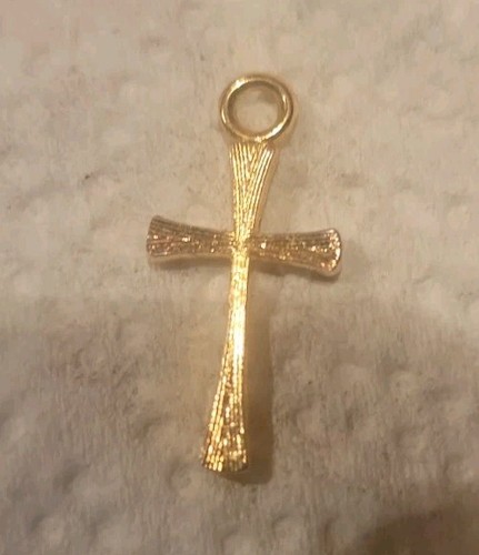 14k Gold Plated Cross