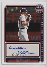 2024 Stars and Stripes 18U National Team Signatures Cooper Williams Auto 10k8