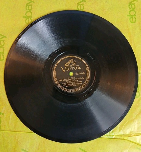 Vintage Binder For 78rpm Vinyl Storage w/ 6 Records - Foto 14 di 17