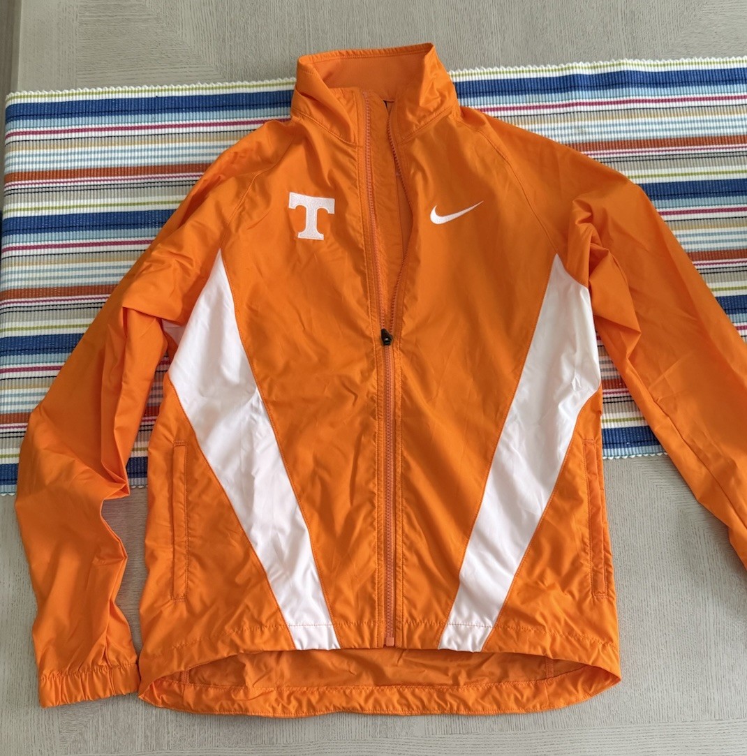 SACAI X NIKE Giacca a vento vintage Nike Team Tennessee Volunteers uomo piccola made in USA RARA