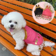 All Seasons Cute Cat Skirt Sleeveless Small Dog Princess Dress Breathable Bell D