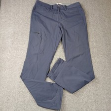 Weatherproof Vintage Men Regular Fit Utility Pants Navy Blue 32x32 Stretch Cargo
