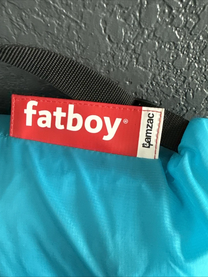 Fatboy Lamzac Inflatable Lounger Opened Once Bundle Of 2 - Image 2 of 4